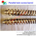 Parallel-Twin Bimetall Screw Barrel für Extruder